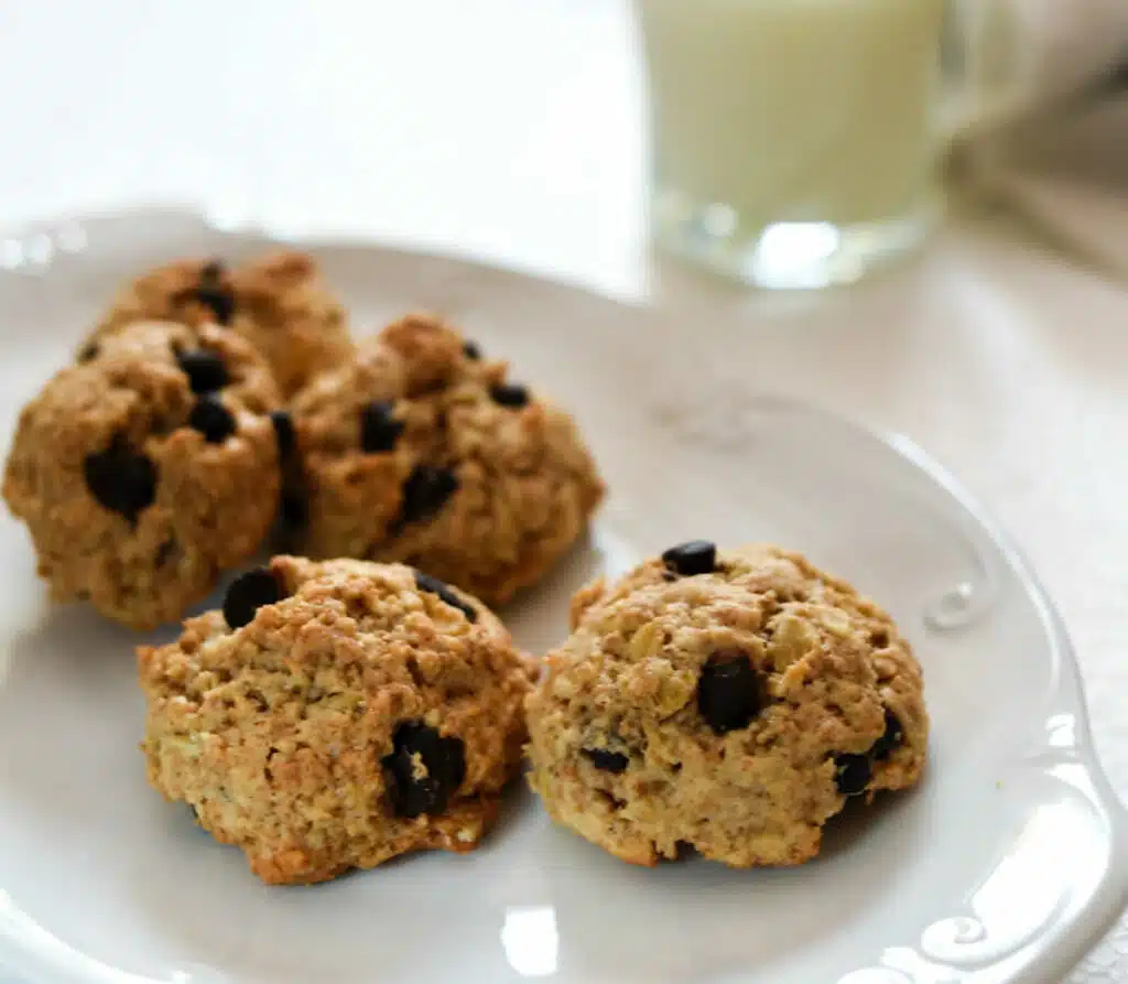 Biscuits avoine et pépites de chocolat