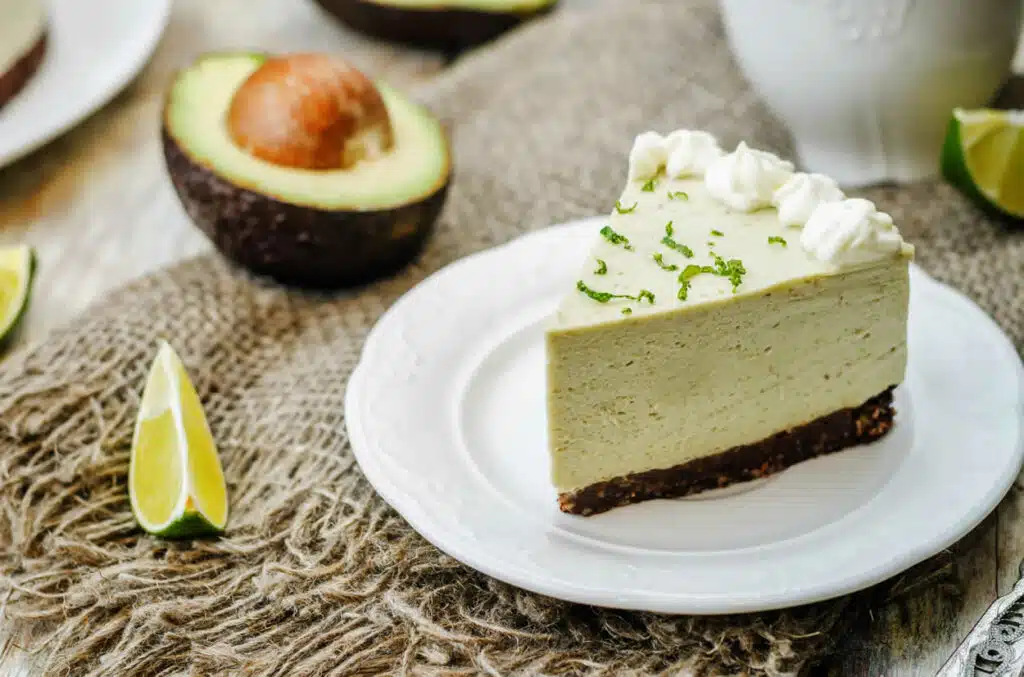 Cheese cake avocat citron vert