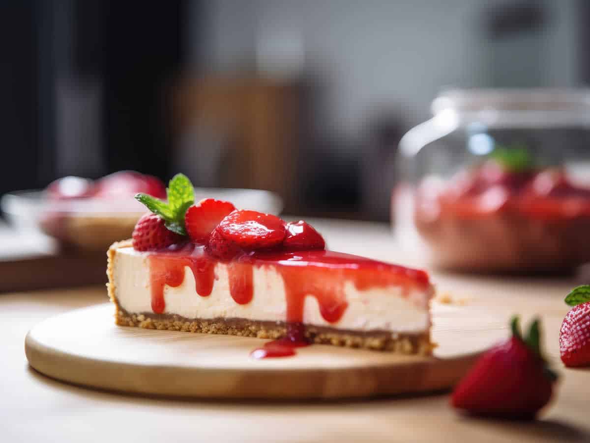 Cheesecake à La Fraise Sans Cuisson Un Dessert Irrésistible 