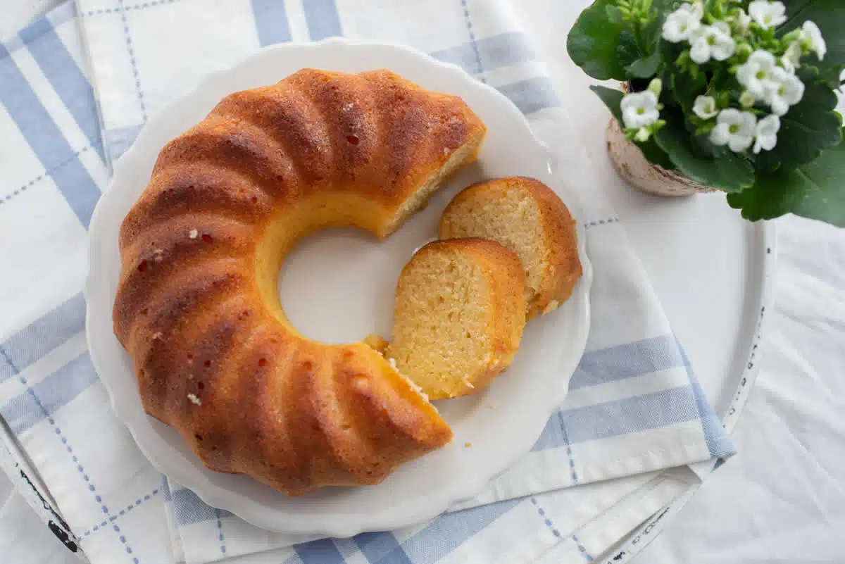 Gâteau au citron et yaourt