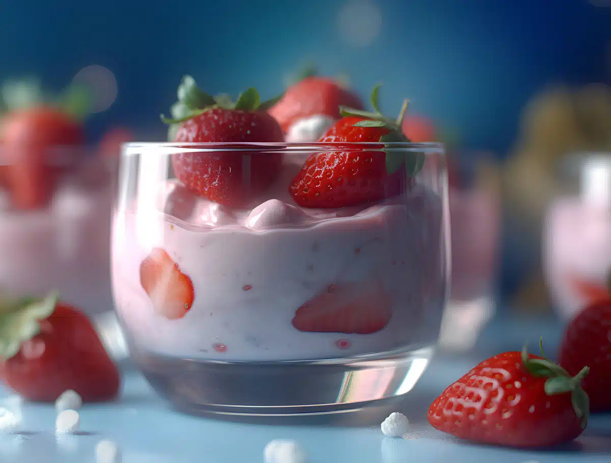 Mousse de Fraise Légère