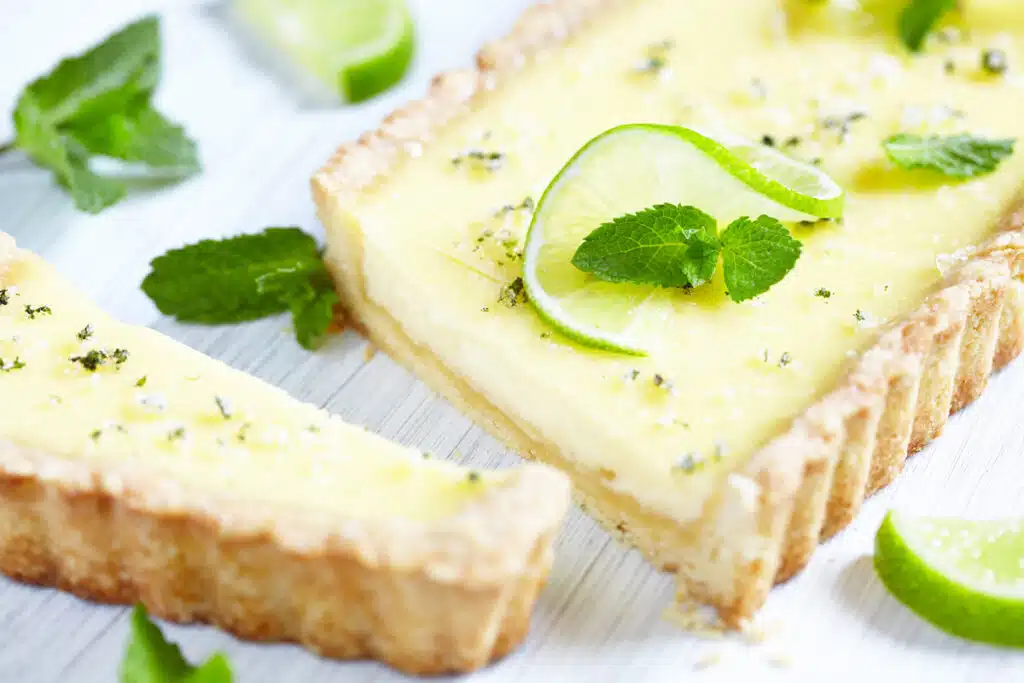 Tarte au citron vert facile