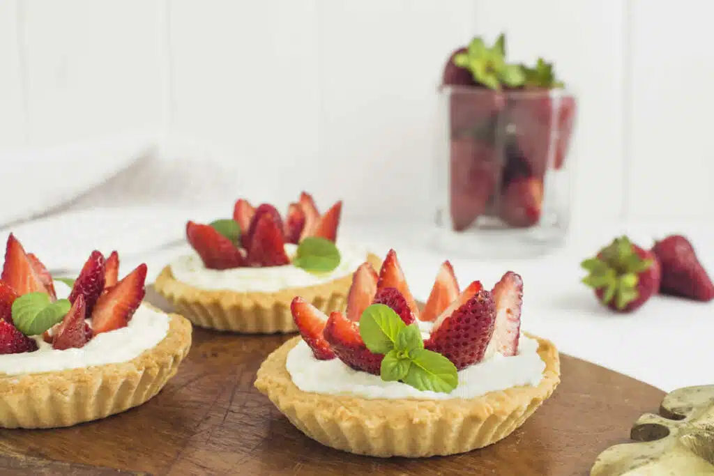 Tartelettes aux fraises et mascarpone