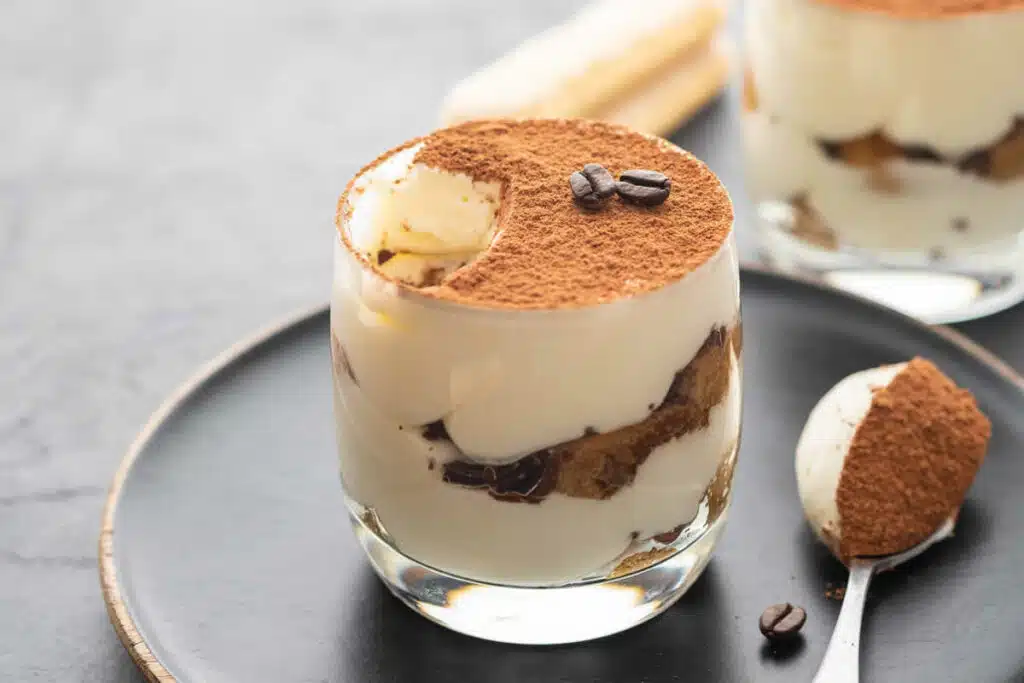 Tiramisu chocolat blanc et mascarpone