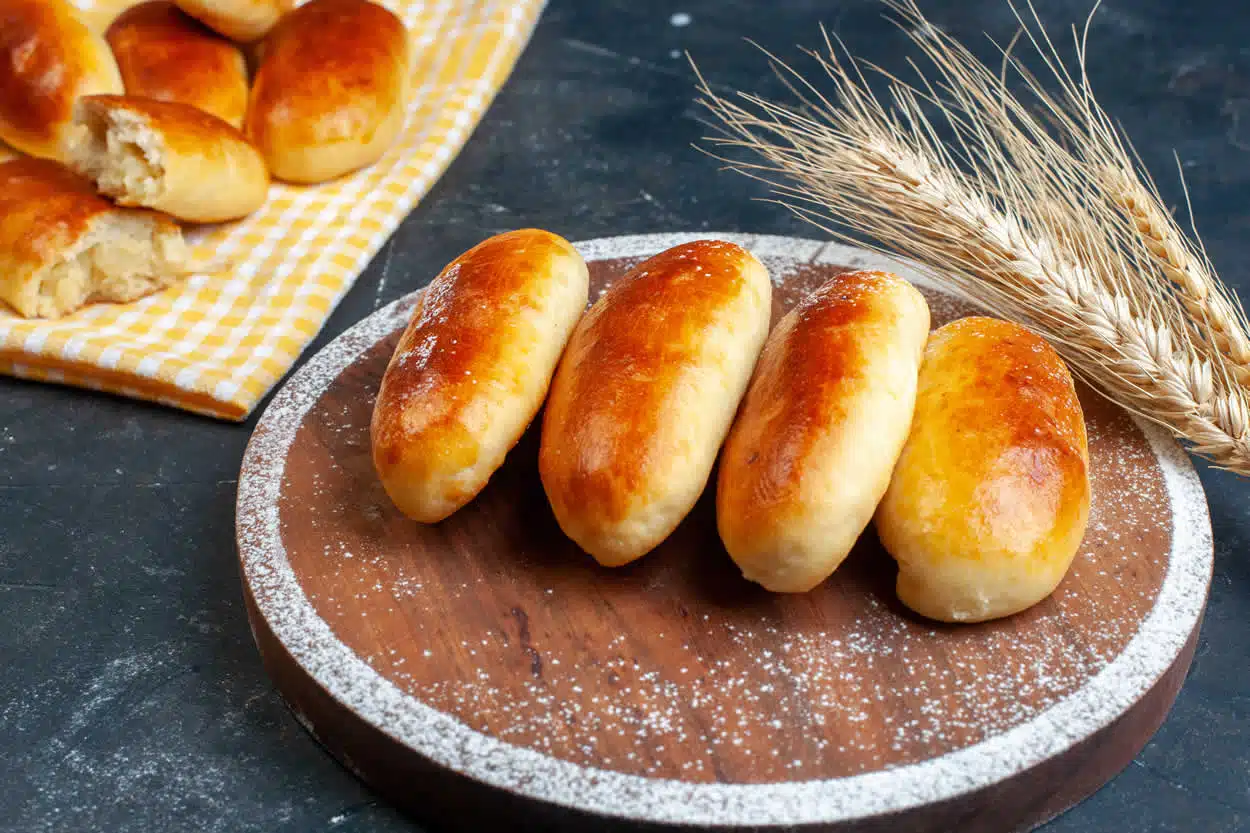 Piroshkis aux purée de pommes de terre