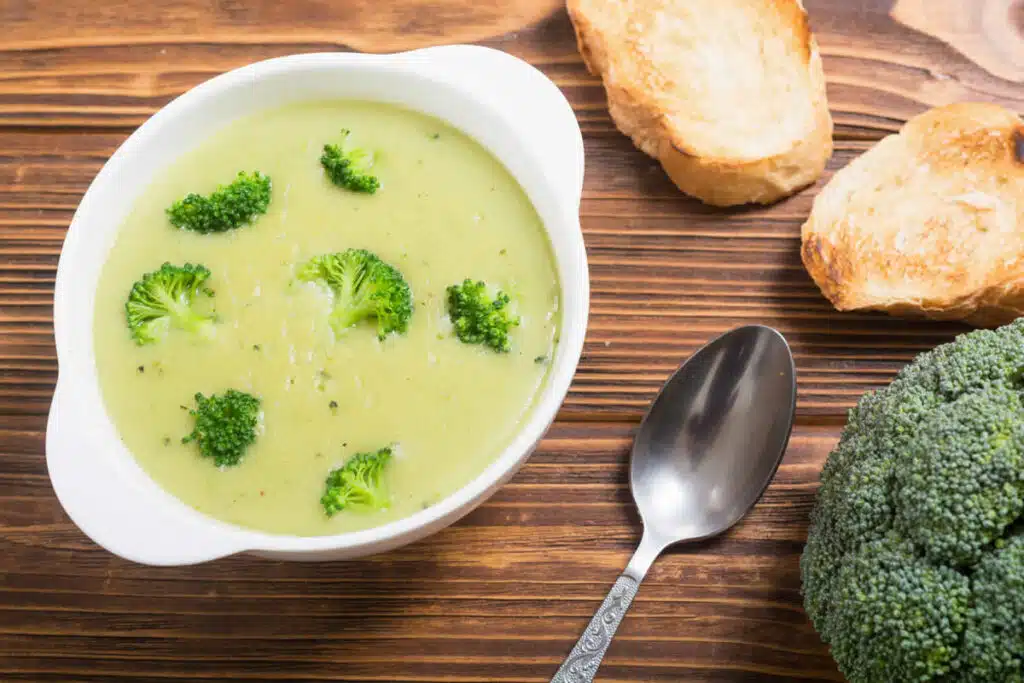 Soupe de brocoli à la crème