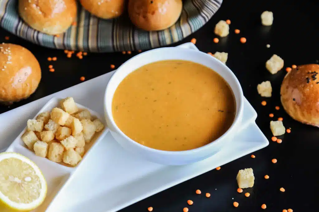 Soupe pour réchauffer le corps