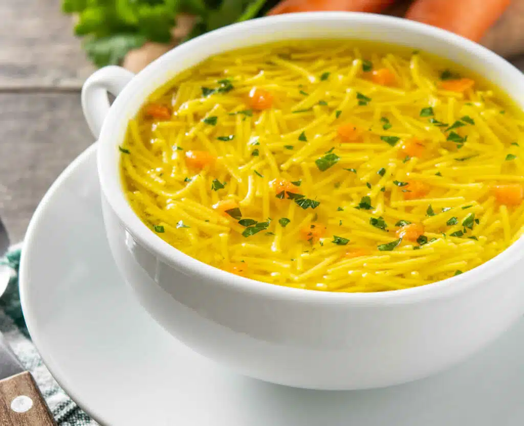 Soupe vermicelle grand-mère