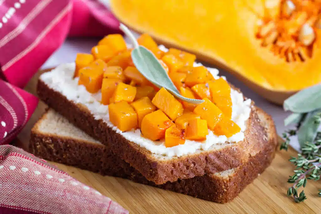 Comment faire des cubes de butternut caramélisés