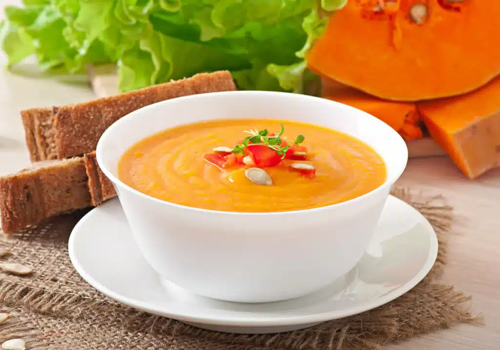 Comment faire la soupe de Courge Butternut