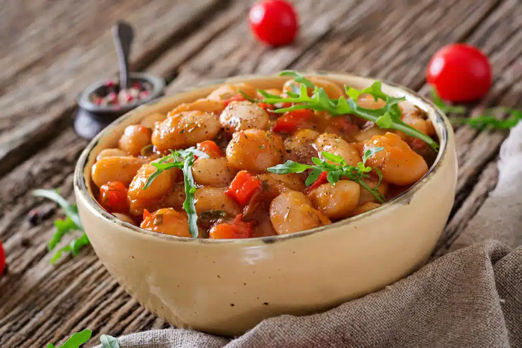 Comment faire les haricots blancs secs à la tomate