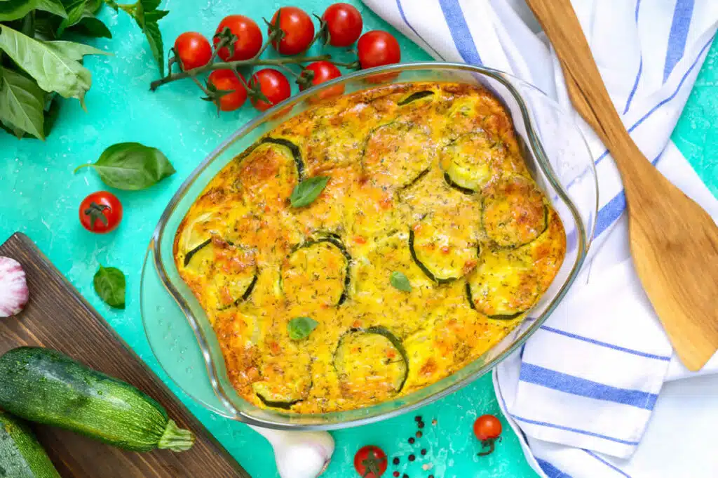 Gratin de courgettes simple et rapide