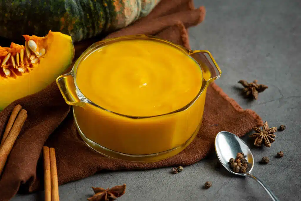 Purée de potimarron à la crème