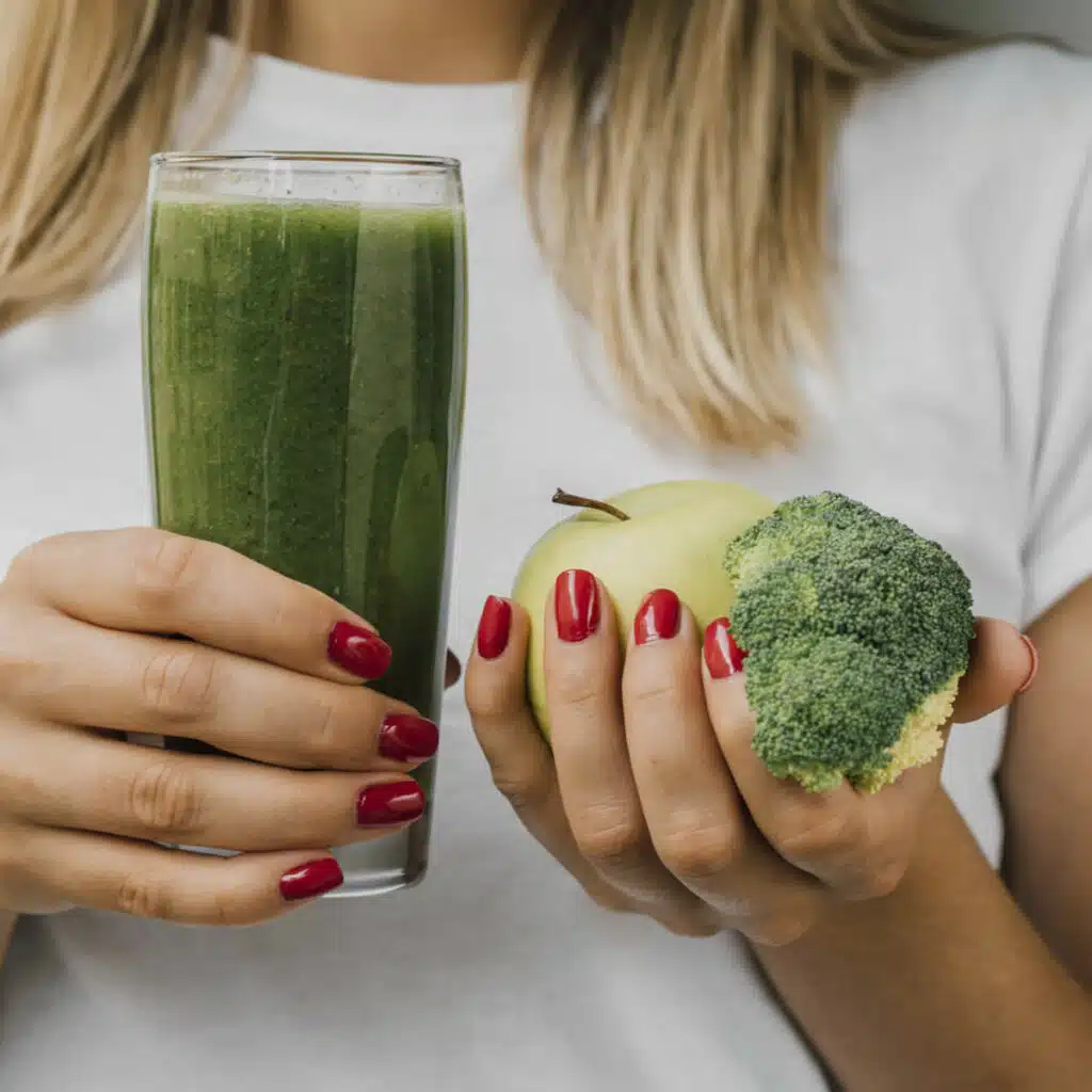 Smoothie de brocoli et pomme