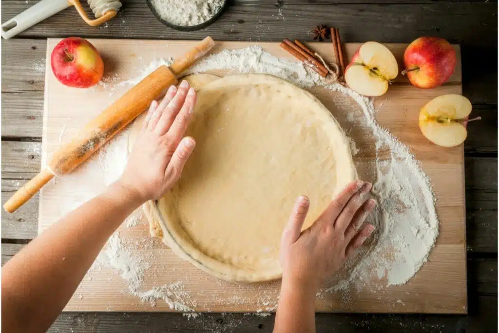 Pâte pour tarte aux pommes