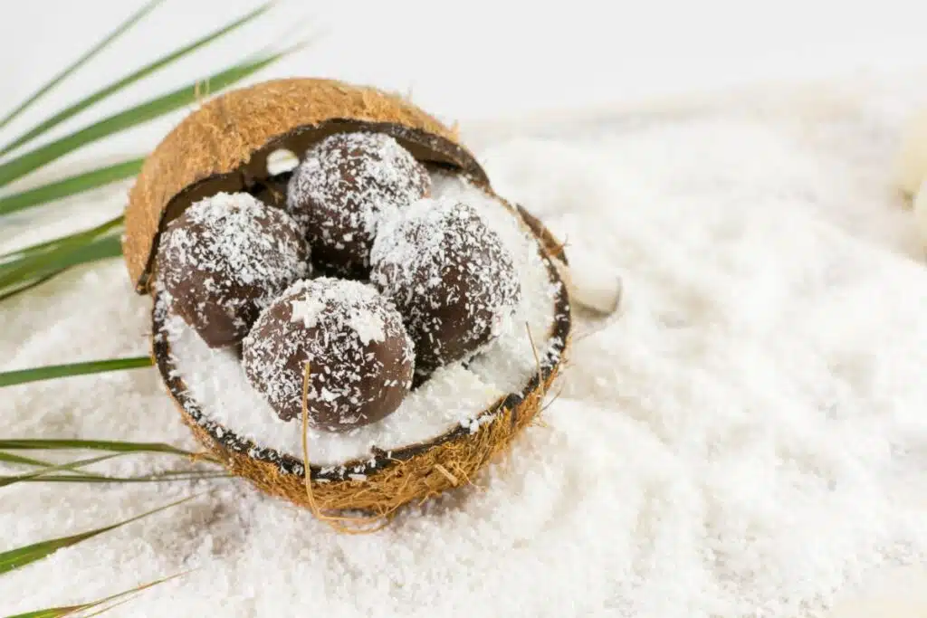 Boulettes chocolat noix de coco