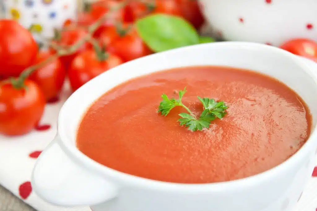 Soupe tomate thermomix rapide