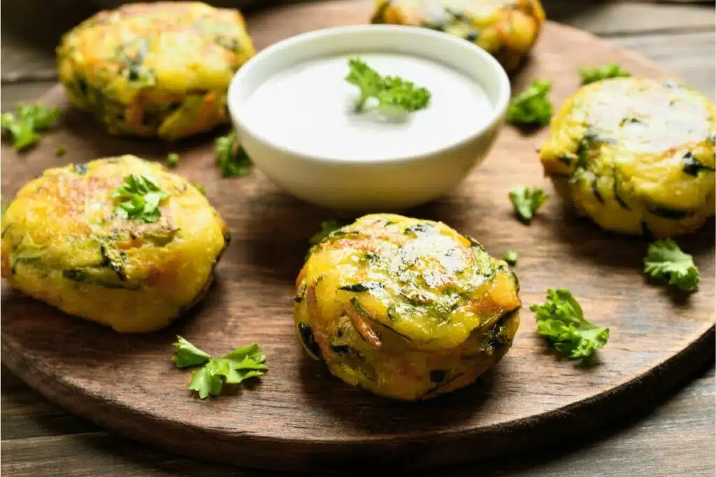 Boulettes Pomme de Terre et Courgette au Four