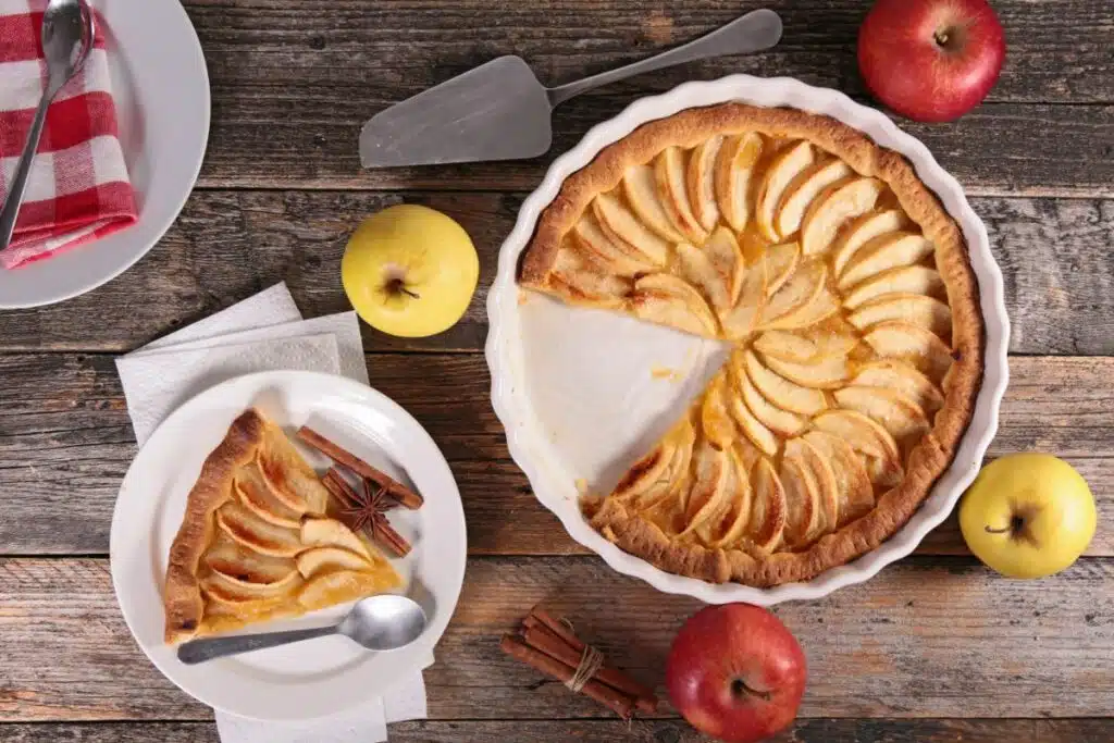 La tarte aux pommes