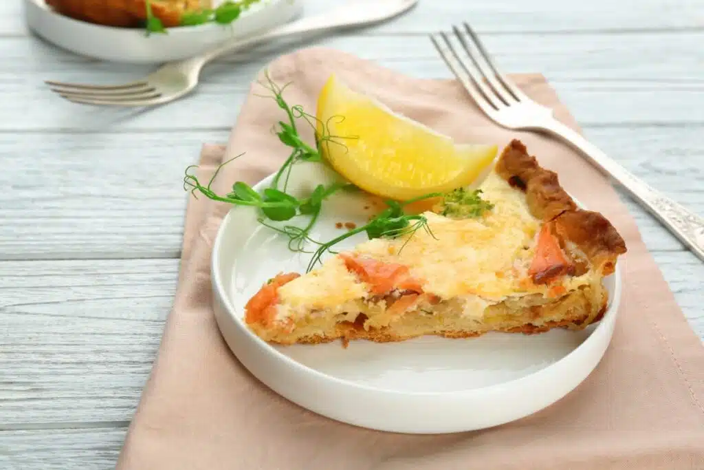 Quiche au Saumon