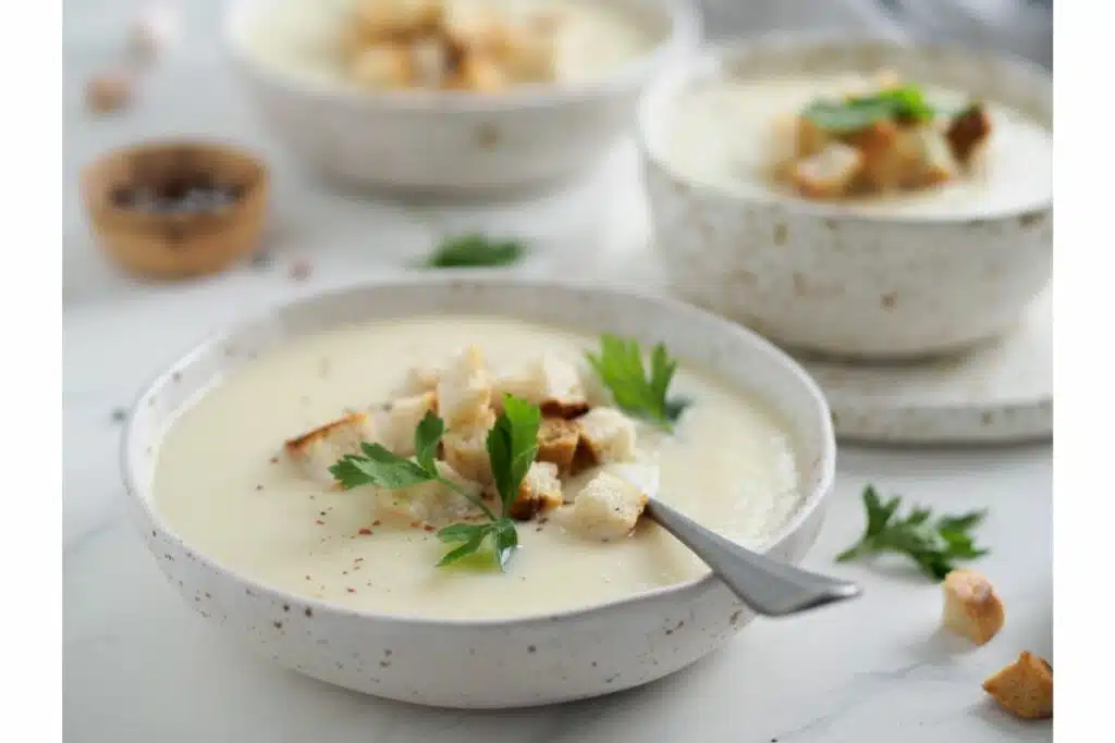 Soupe chou-fleur crémeuse