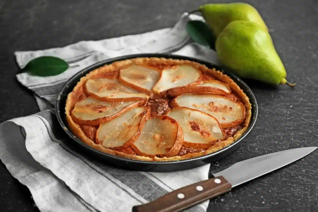 tarte aux poires gourmande