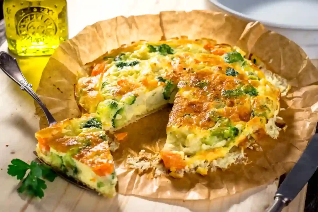 Quiche au Brocoli et Fromage