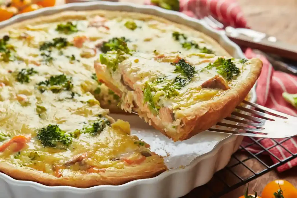 quiche brocolis et thon