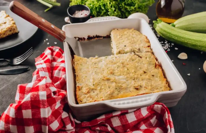 Gratin courgettes express idéal pour repas équilibré