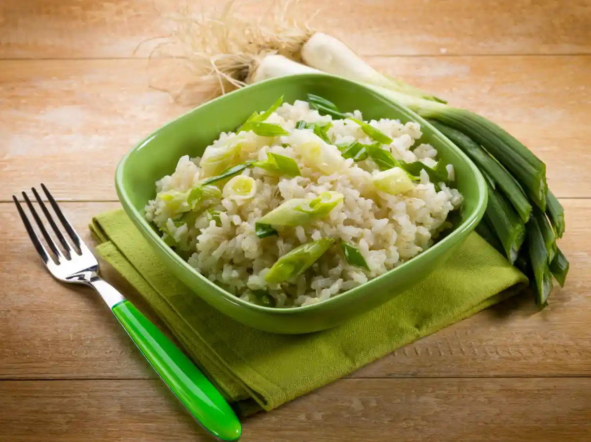 Risotto aux Poireaux au Cookeo