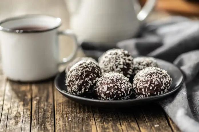 Boulettes chocolat noix coco