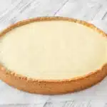 Cheesecake sur fond de pâte sablée