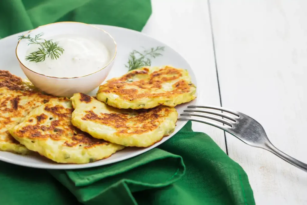 Croquettes de courgette et fromage