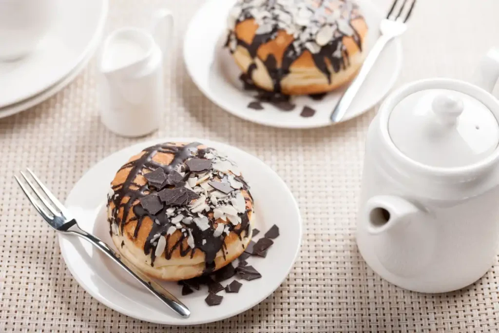 Donuts au Caramel et Chocolat