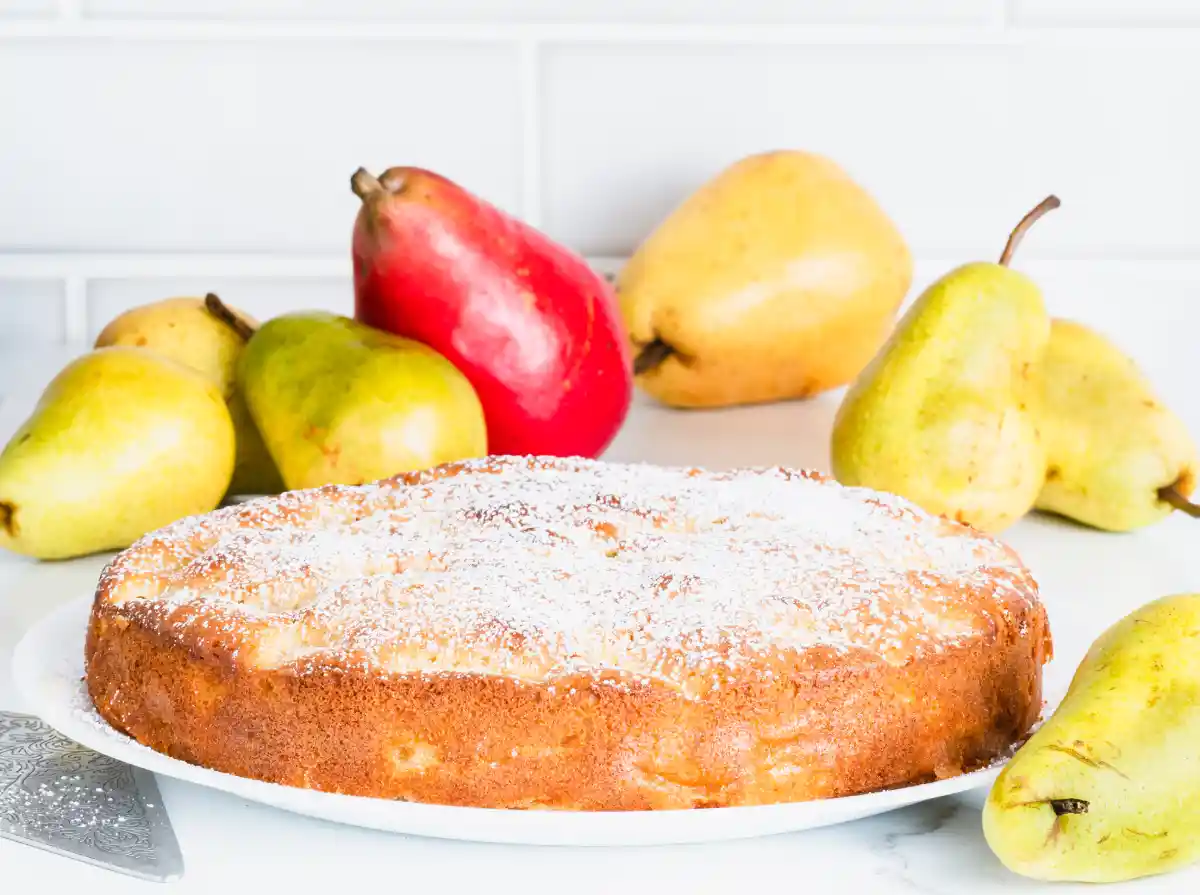 Gâteau ultra moelleux aux poires