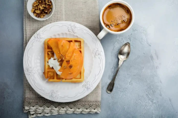 Gaufres pommes caramélisées