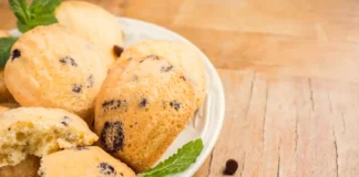 Madeleines aux pépites de chocolat au thermomix