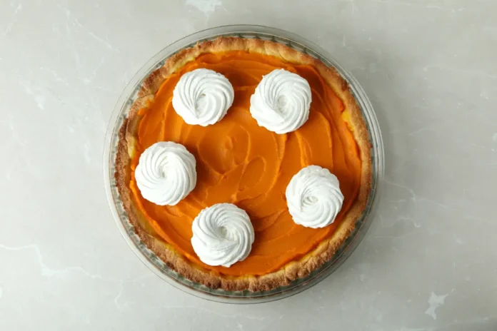 Tarte sucrée purée courge butternut