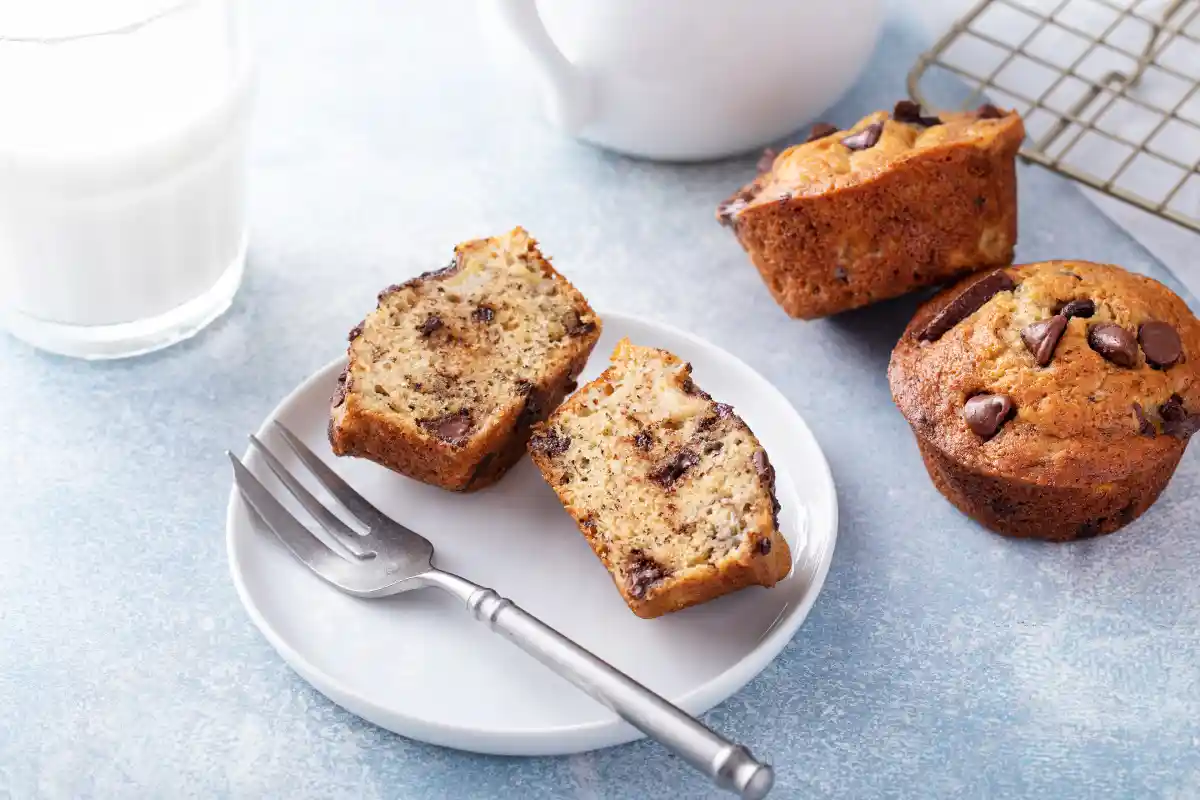 Muffins chocolat banane