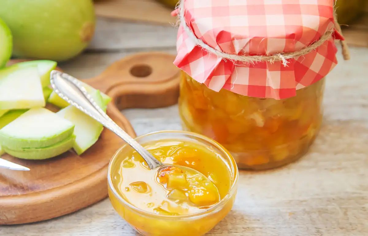 confiture de courgettes