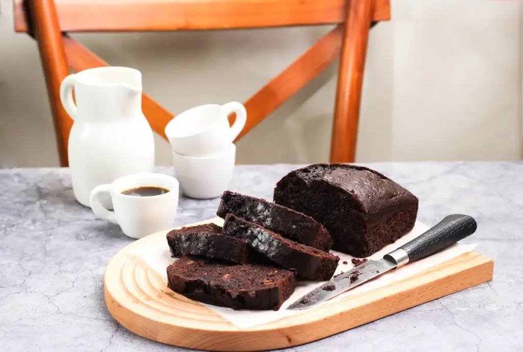 Gâteau au chocolat et aux bananes