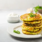 pancakes courgette ricotta