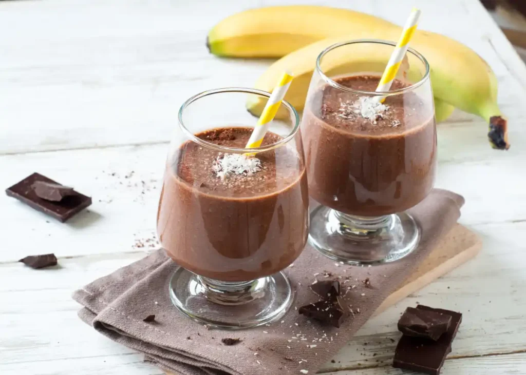 Smoothie Banane au Chocolat