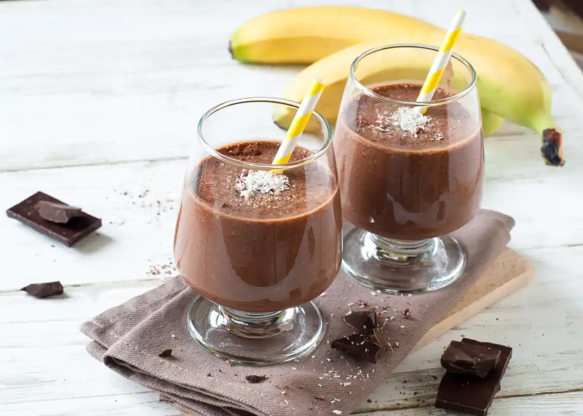 Smoothie Banane au Chocolat