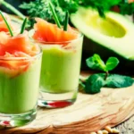 verrine de mousse d’avocats