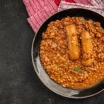 lentilles aux saucisses au Cookeo