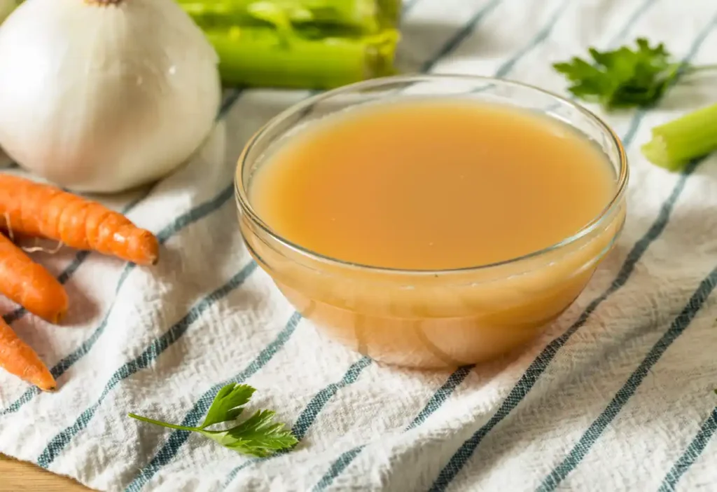 Bouillon de légumes maison