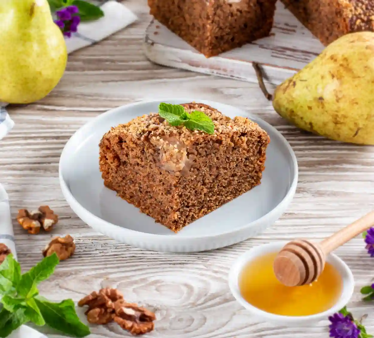 Gâteau Poire Moelleux et Fondant