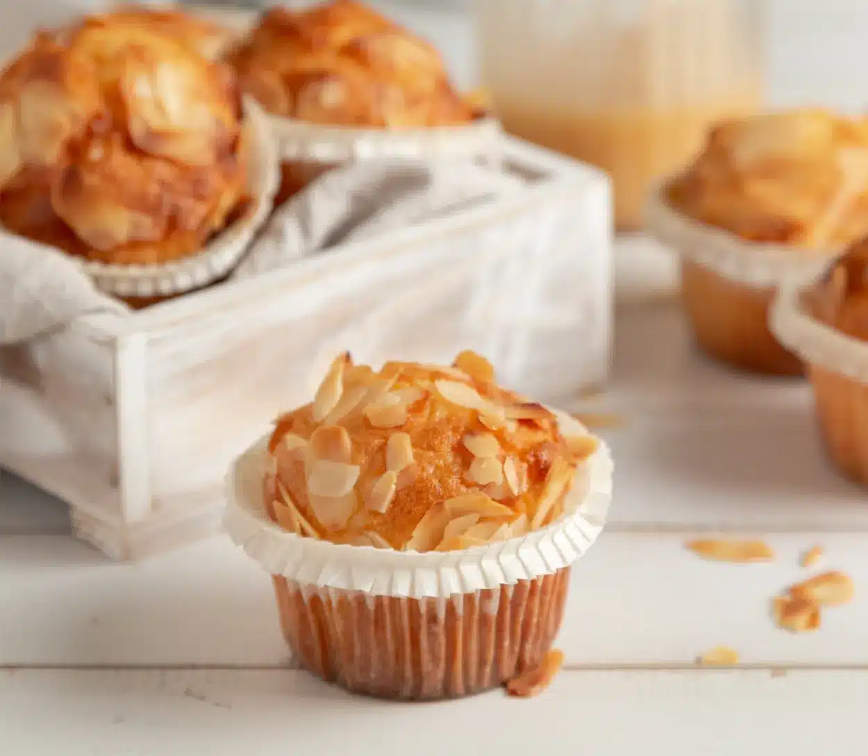 Muffins extra moelleux aux amandes