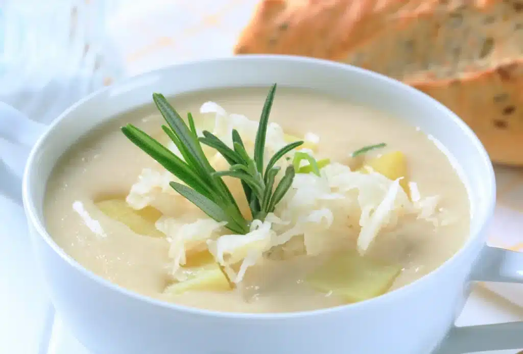 Soupe Crémeuse au Chou-Fleur